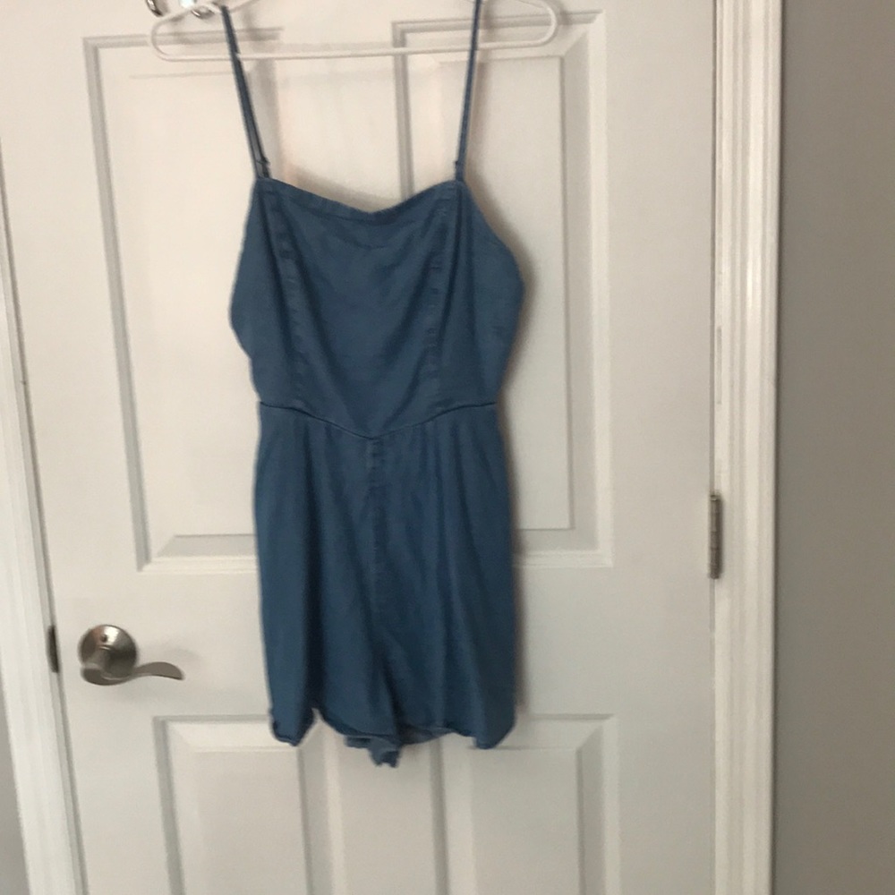 Denim Romper Size 2